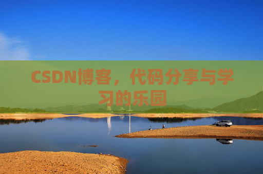 CSDN博客，代码分享与学习的乐园